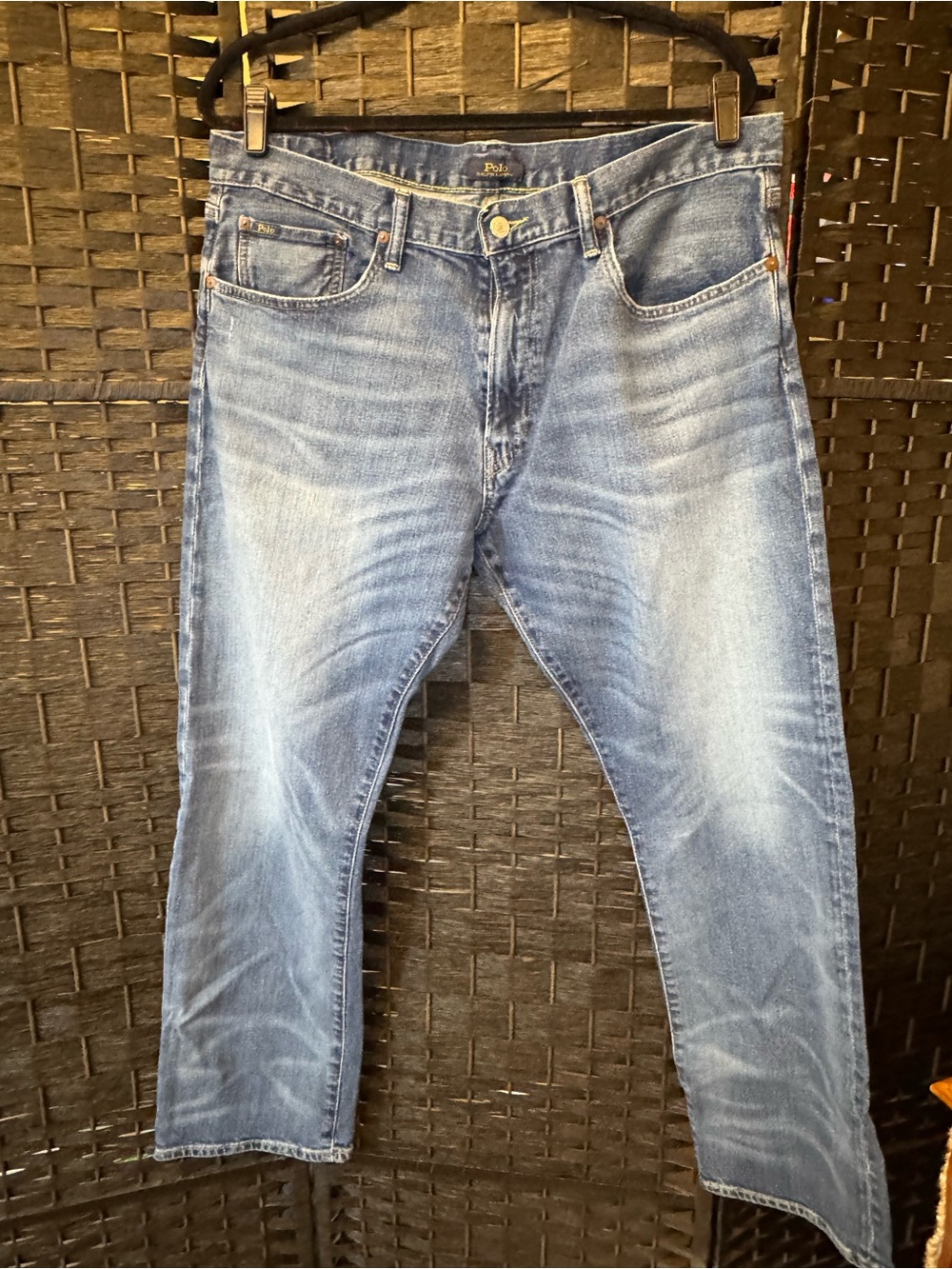 Polo Ralph Lauren Light Blue Straight-Leg Jeans